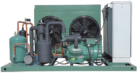 Groupe de condensation MASTERKIT avec compresseur semi-hermétique BITZER