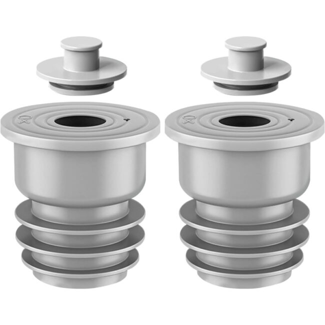 Joint de tuyau de vidange de machine à laver 2 bagues d'étanchéité Tuyau de vidange de crépine Tuyau de vidange de machine à