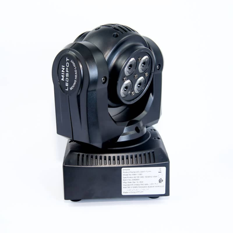 Lyre poche wash-beam 4-EN-1 4x10W + 1x12W