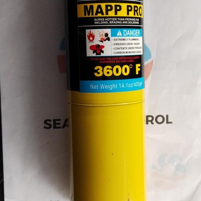 Gaz Chalumeaux mapp pro APRES