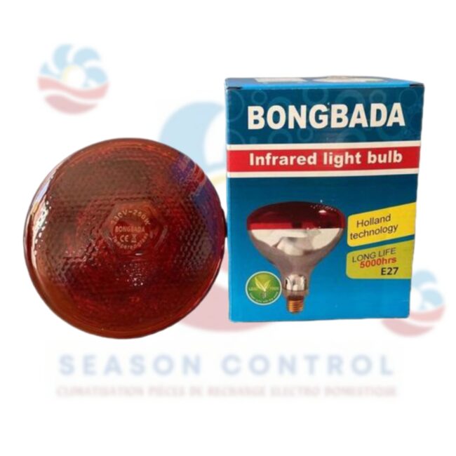 Lampe rouge bongbada